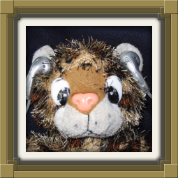 Junior wearing in-ear earplugs to listen to music