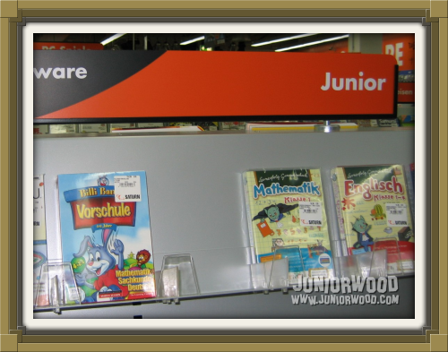 Junior display at the Saturn department store